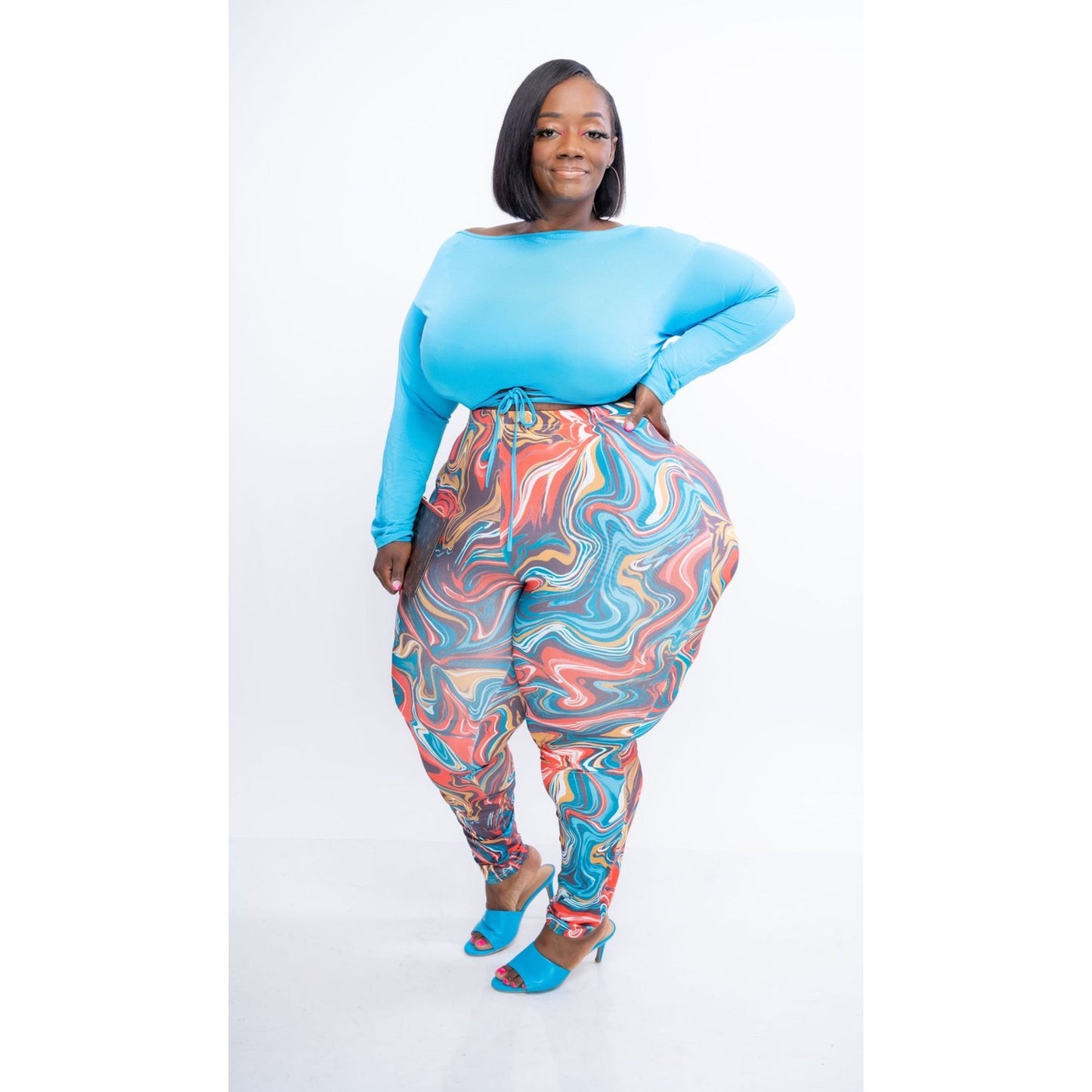Blue Swirl Set
