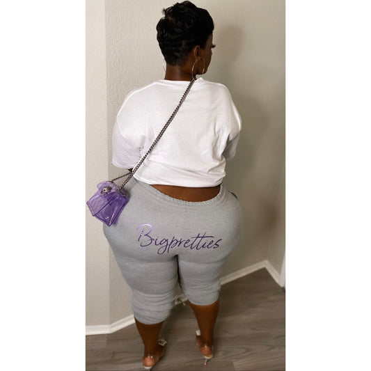 Grey Signature Sweatpants